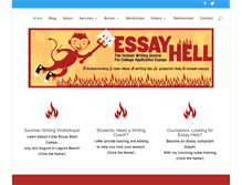 Tablet Screenshot of essayhell.com